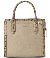 BRAHMIN Cumulus Collection Caroline Buckle Detail Small Satchel Bag