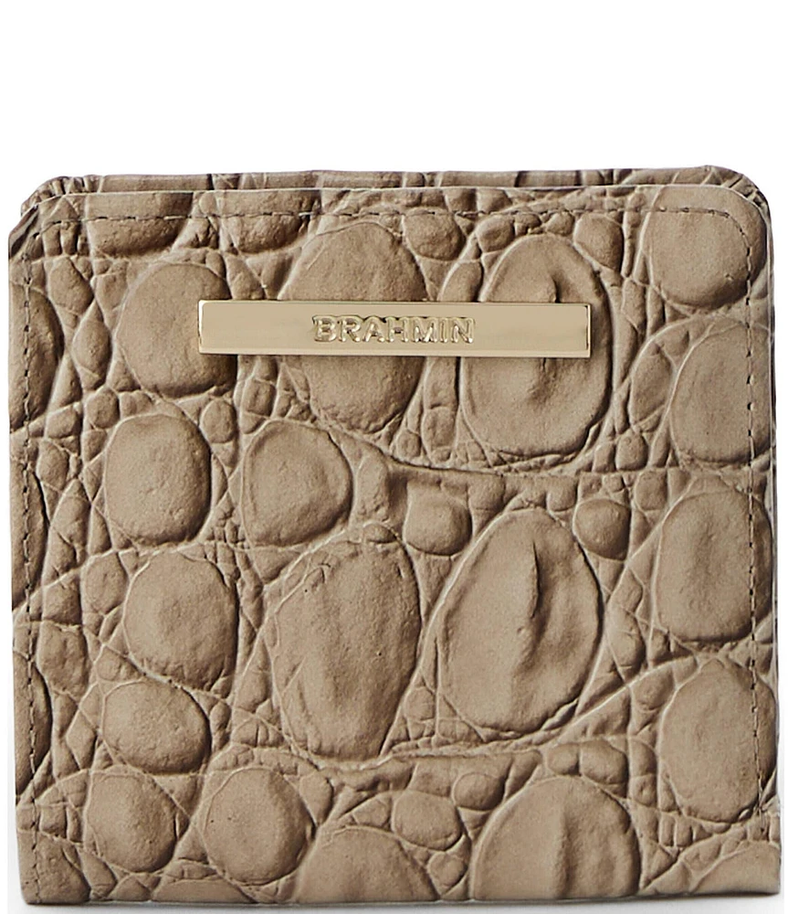 BRAHMIN Cumulus Collection Jane Mini Bifold Snap Wallet