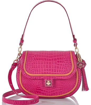 BRAHMIN Darlington Collection Paradise Pink Cynthia Shoulder Bag