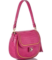 BRAHMIN Darlington Collection Paradise Pink Cynthia Shoulder Bag