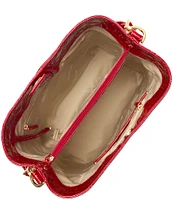 BRAHMIN Sriracha Vanderbilt Collection Celina Bucket Bag