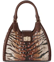 BRAHMIN Hermosa Collection Feline Adrian Satchel Bag
