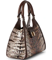 BRAHMIN Hermosa Collection Feline Adrian Satchel Bag