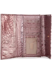 BRAHMIN Jessamine Collection Mellow Rose Cordelia Wallet