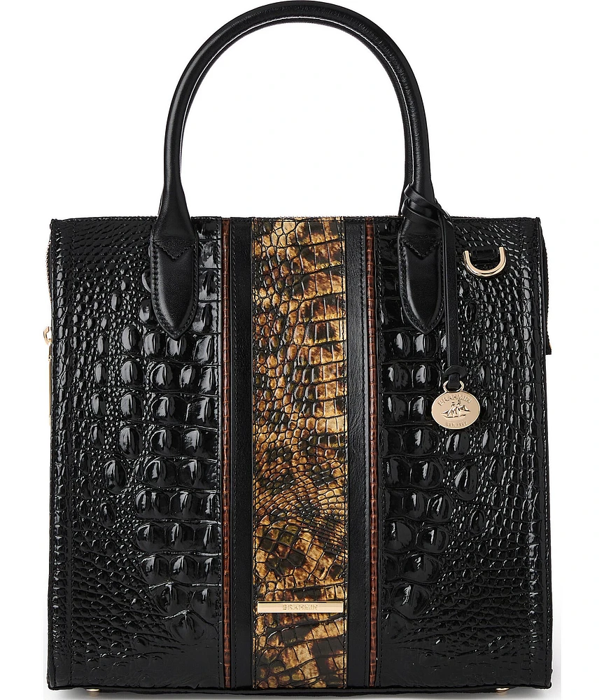 BRAHMIN Kairos Collection Untamed Caroline Satchel Bag