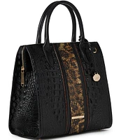 BRAHMIN Kairos Collection Untamed Caroline Satchel Bag