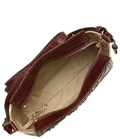 BRAHMIN Ladybird Collection Hillary Floral Lady Bug Crossbody Bag