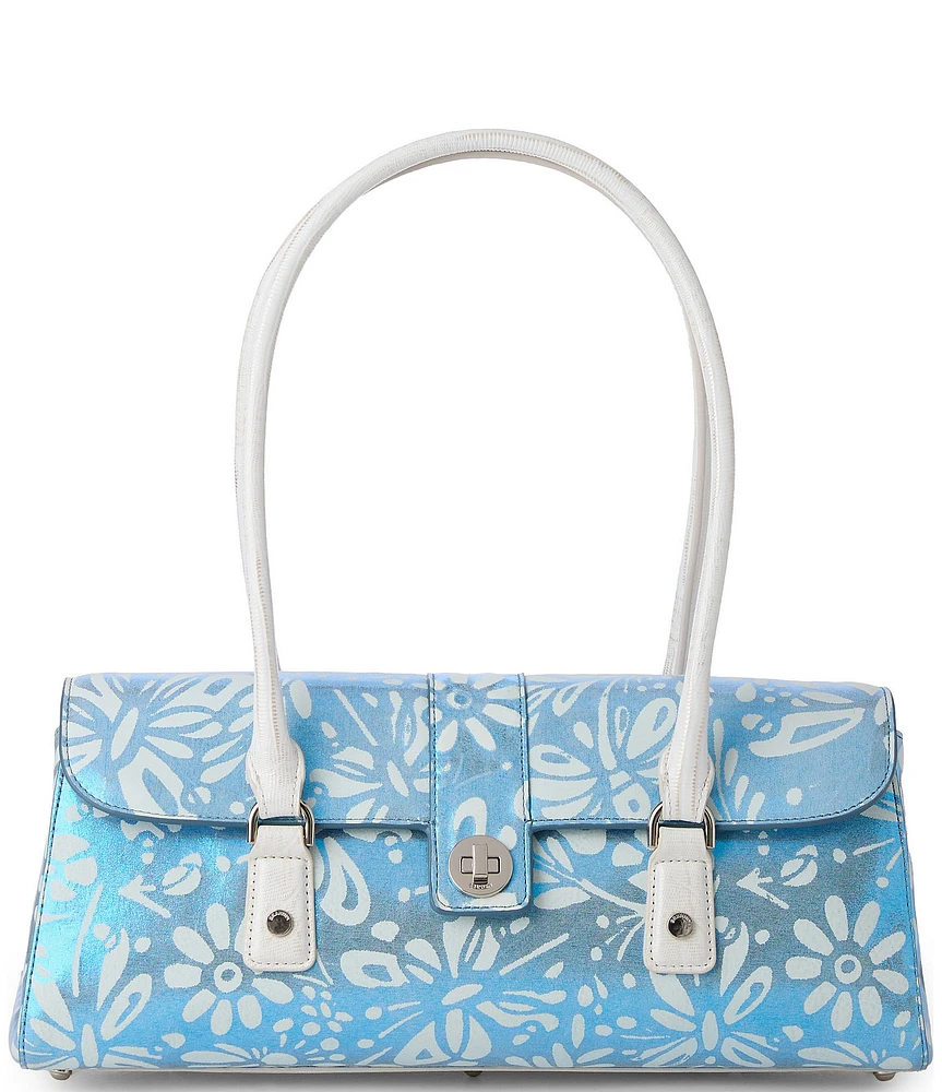 BRAHMIN Lucent Collection Dayan Satchel Bag