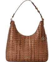 BRAHMIN Luggage Brown Leontyne Collection Tabitha Shoulder Bag