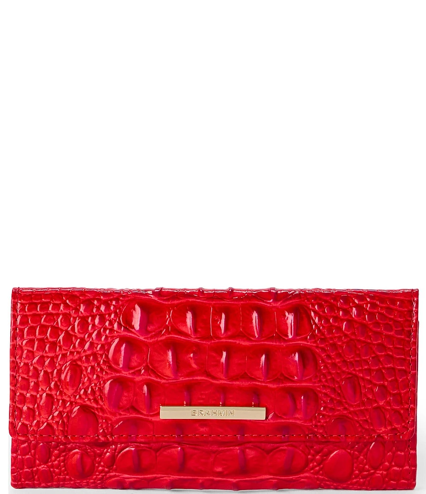 BRAHMIN Sriracha Melbourne Collection Cordelia Wallet