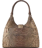 BRAHMIN Melbourne Collection Brindle Adrian Hobo Bag