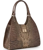 BRAHMIN Melbourne Collection Brindle Adrian Hobo Bag