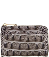 BRAHMIN Melbourne Collection Anita Charcoal Wallet