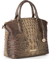 BRAHMIN Melbourne Collection Brindle Duxbury Satchel Bag