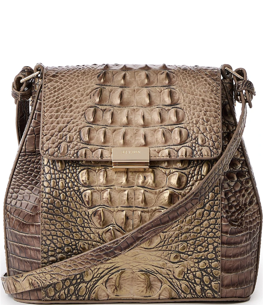 BRAHMIN Melbourne Collection Brindle Margo Crossbody Bag