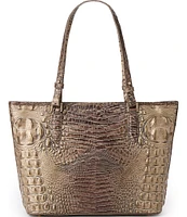 BRAHMIN Melbourne Collection Brindle Medium Asher Tote Bag