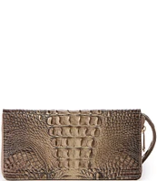 BRAHMIN Melbourne Collection Brindle Skyler Travel Wristlet