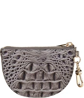 BRAHMIN Melbourne Collection Britt Charcoal Coin Holder