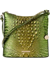 BRAHMIN Melbourne Collection Cacti Green Katie Crossbody Bag