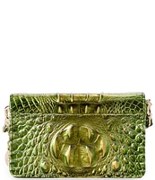 BRAHMIN Melbourne Collection Cacti Green Minuette Crossbody Bag