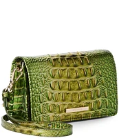 BRAHMIN Melbourne Collection Cacti Green Minuette Crossbody Bag
