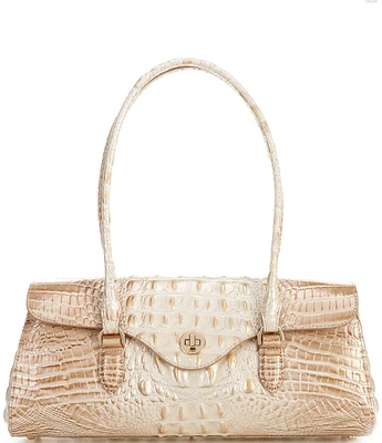 BRAHMIN Melbourne Collection Contour Dayan Satchel Bag