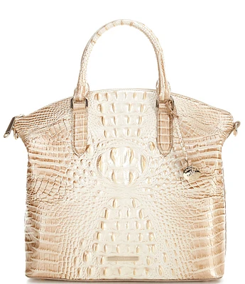 BRAHMIN Melbourne Collection Contour Large Duxbury Satchel Bag
