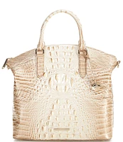 BRAHMIN Melbourne Collection Contour Large Duxbury Satchel Bag
