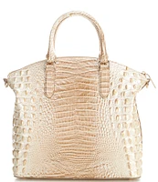 BRAHMIN Melbourne Collection Contour Large Duxbury Satchel Bag