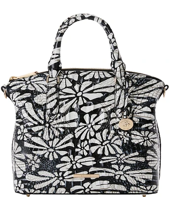 BRAHMIN Melbourne Collection Daisy Batik Duxbury Satchel Bag