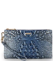 BRAHMIN Ombre Melbourne Collection Daisy Wristlet