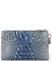 BRAHMIN Ombre Melbourne Collection Daisy Wristlet