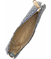 BRAHMIN Ombre Melbourne Collection Daisy Wristlet