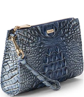 BRAHMIN Ombre Melbourne Collection Daisy Wristlet