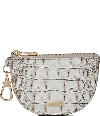 BRAHMIN Melbourne Collection Fairest Grey Britt Coin Holder