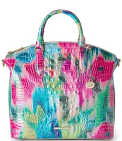 BRAHMIN Impression Melbourne Collection Large Duxbury Satchel Bag