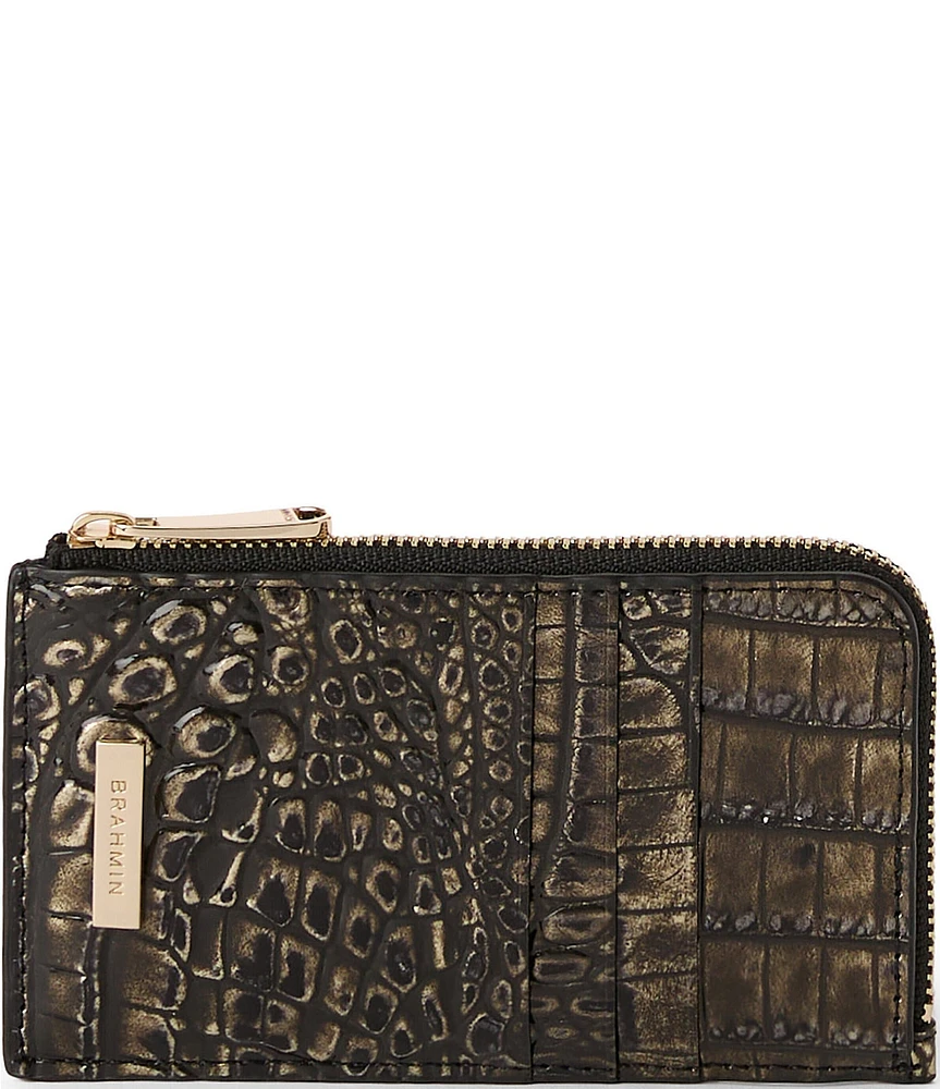 BRAHMIN Melbourne Collection Lennon Onyx Wallet