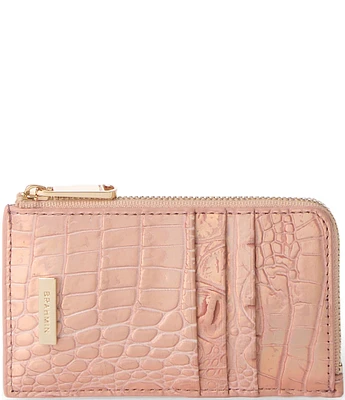 BRAHMIN Melbourne Collection Lennon Rose Gold Wallet