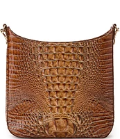 BRAHMIN Melbourne Collection Luggage Brown Leia Crossbody Bag