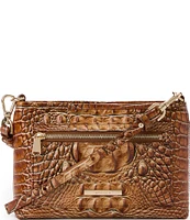 BRAHMIN Melbourne Collection Luggage Brown Vida Crossbody Bag