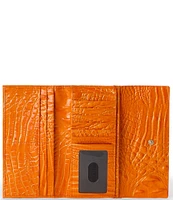 BRAHMIN Melbourne Collection Mango Orange Cordelia Wallet