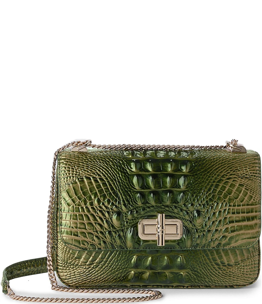 BRAHMIN Melbourne Collection Matcha Green Rosalie Crossbody Bag