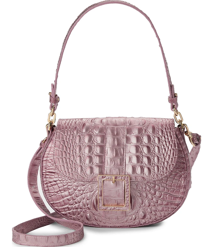 BRAHMIN Melbourne Collection Mellow Rose Cynthia Shoulder Bag