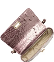 BRAHMIN Melbourne Collection Mellow Rose Hallie Crossbody Bag