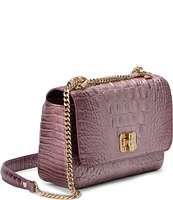 BRAHMIN Melbourne Collection Mellow Rose Hallie Crossbody Bag