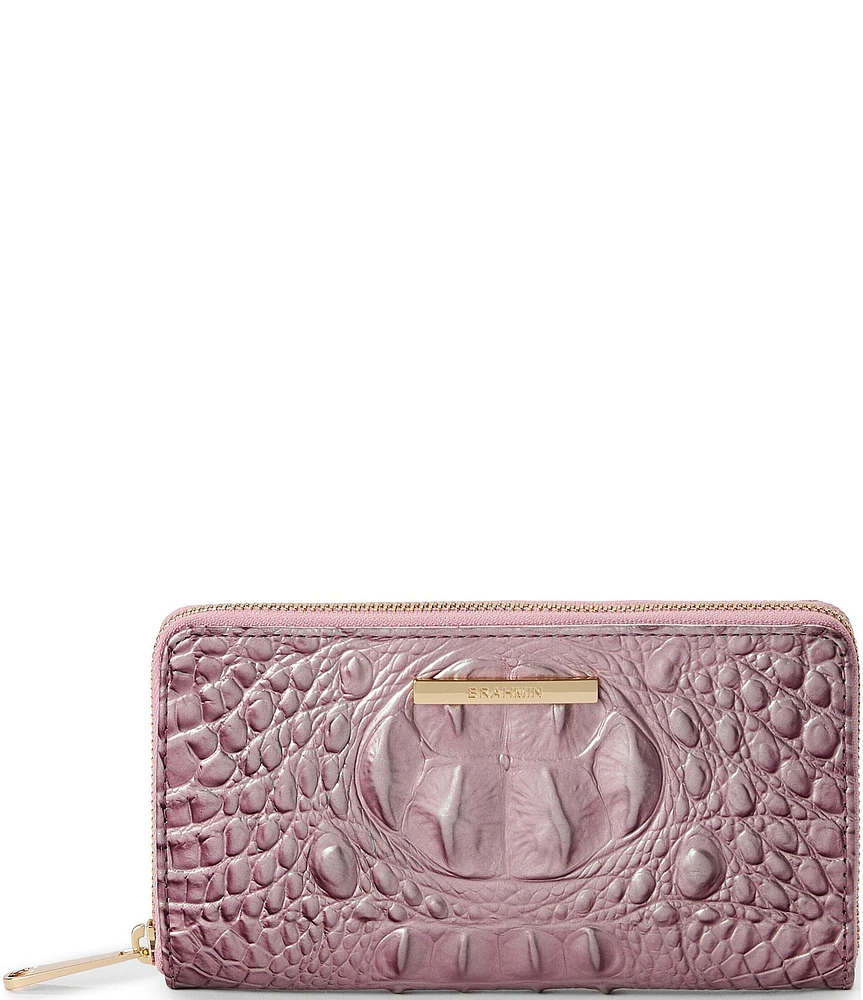 BRAHMIN Melbourne Collection Mellow Rose Suri Wallet