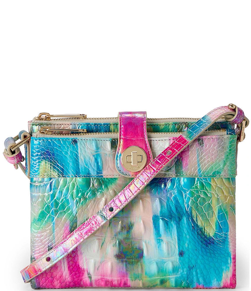 BRAHMIN Impression Melbourne Collection Mina Compact Crossbody Bag