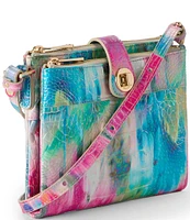 BRAHMIN Impression Melbourne Collection Mina Compact Crossbody Bag
