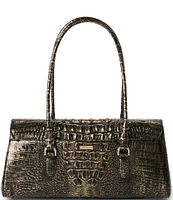 BRAHMIN Melbourne Collection Onyx Dayan Satchel Bag