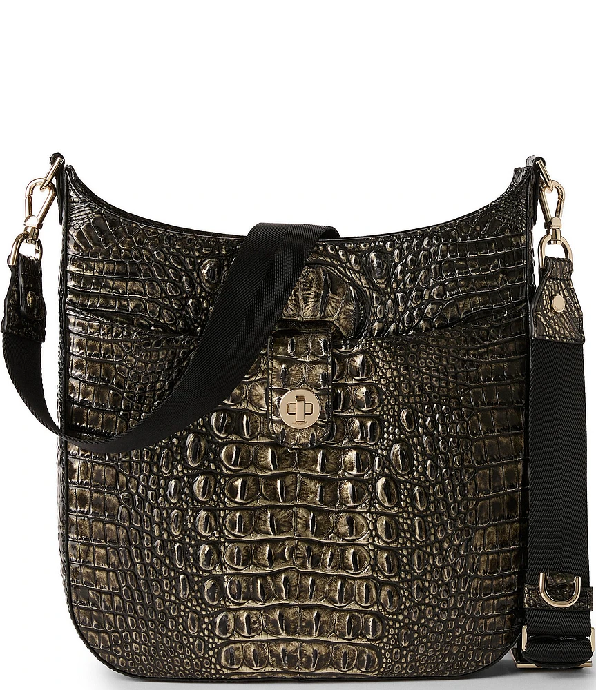 BRAHMIN Melbourne Collection Onyx Leia Crossbody Bag